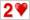 2 of Hearts :2h